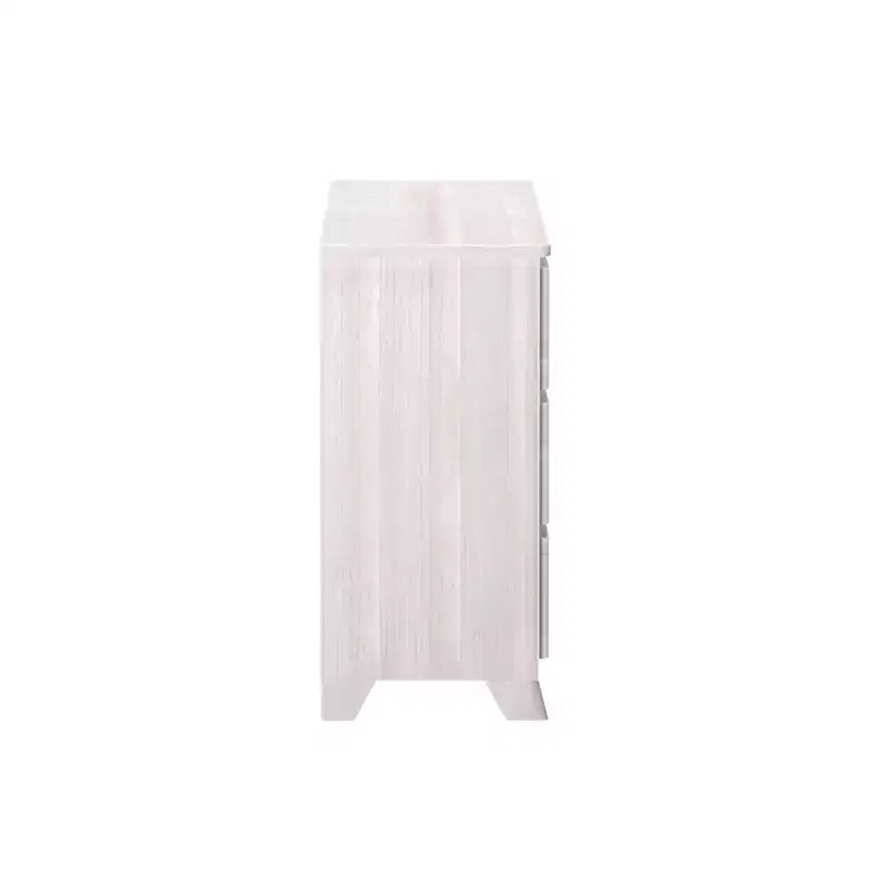Commode de ferme en bois massif à 6 tiroirs