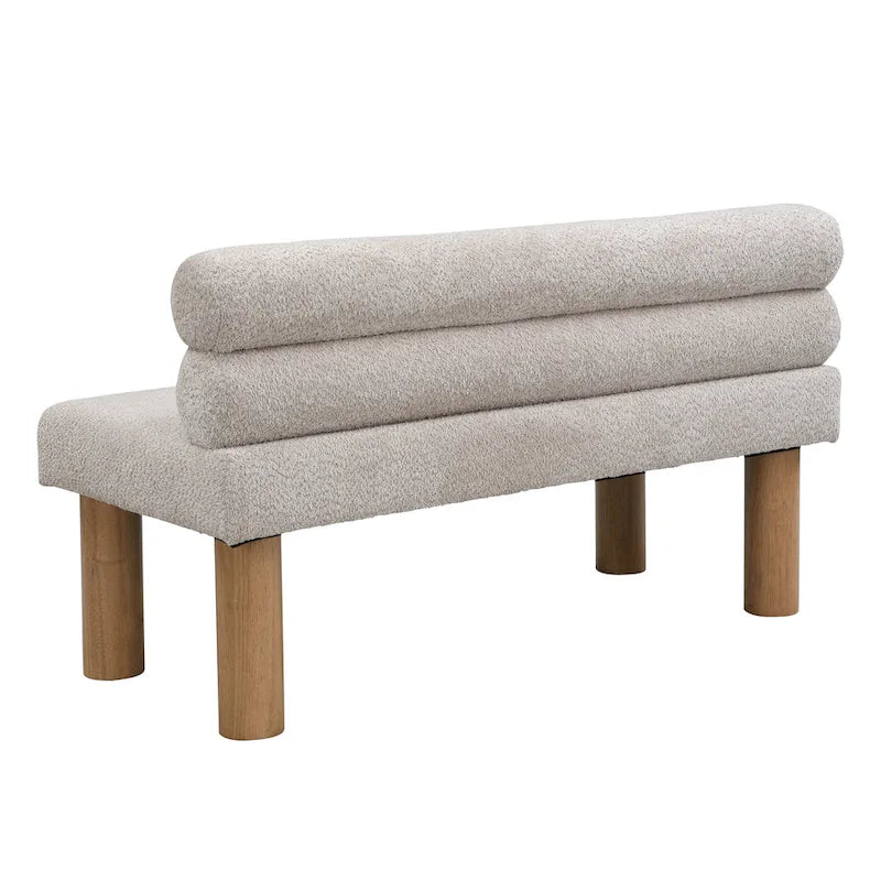Banc de salle à manger capitonné
