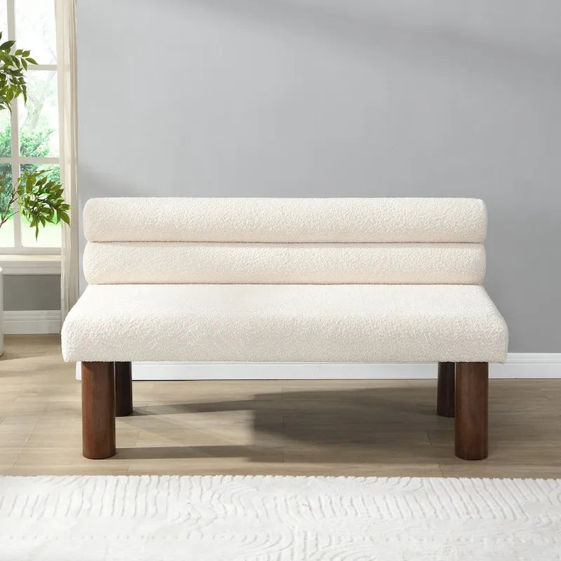 Banc de salle à manger capitonné