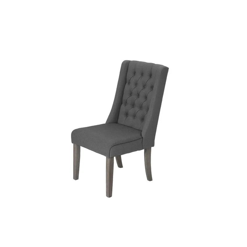 Ensemble de salle à manger 9 pièces rustique extensible gris de Best Quality Furniture