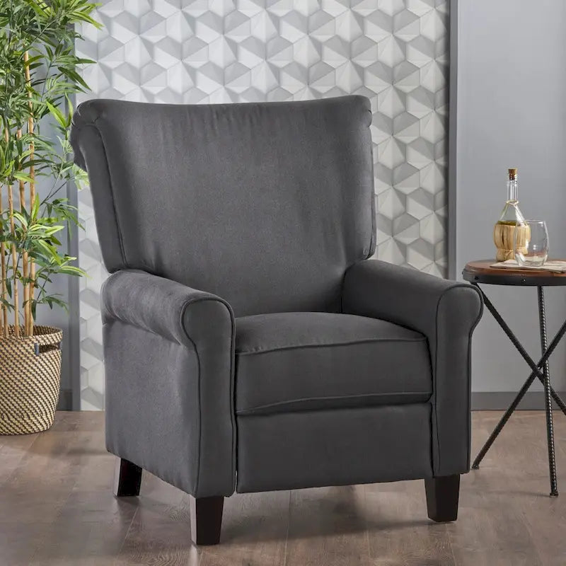 Fauteuil inclinable en tissu traditionnel