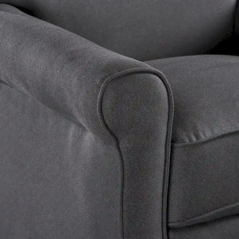 Fauteuil inclinable en tissu traditionnel