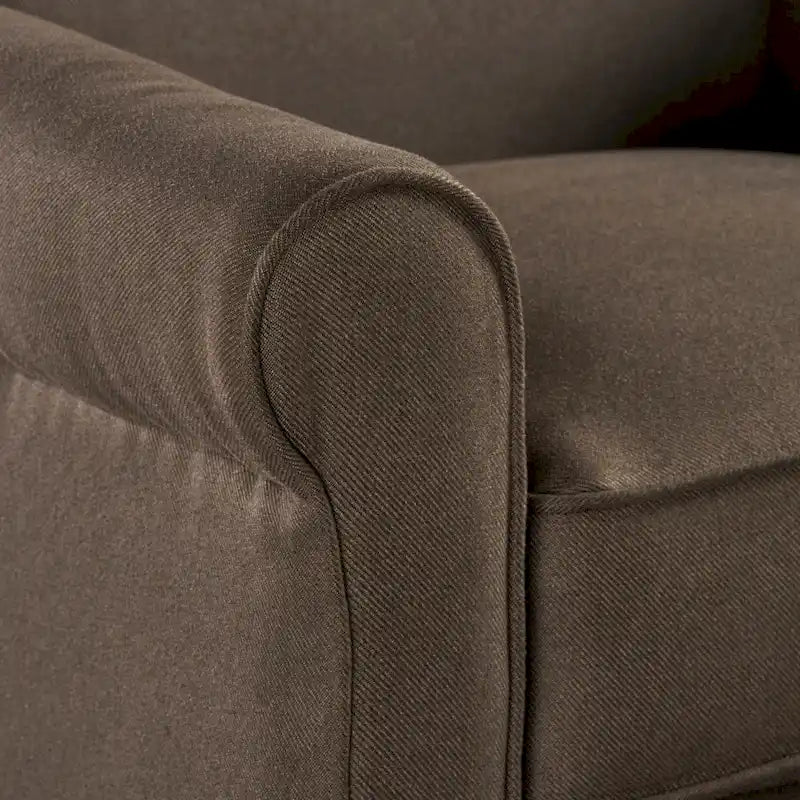 Fauteuil inclinable en tissu traditionnel