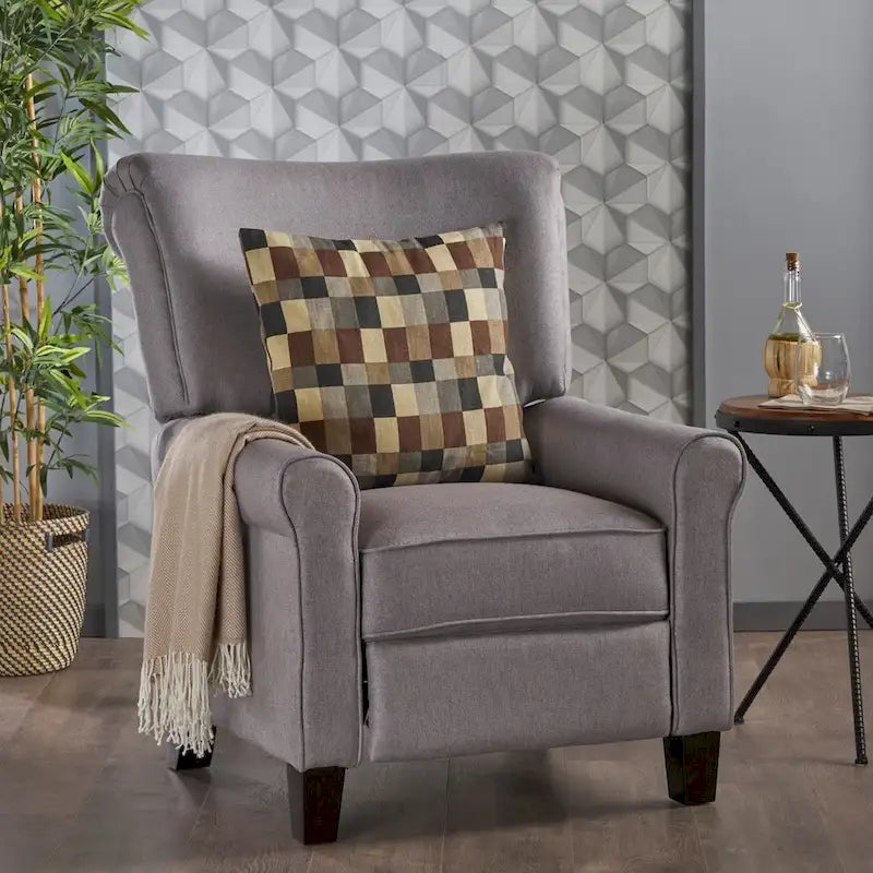 Fauteuil inclinable en tissu traditionnel