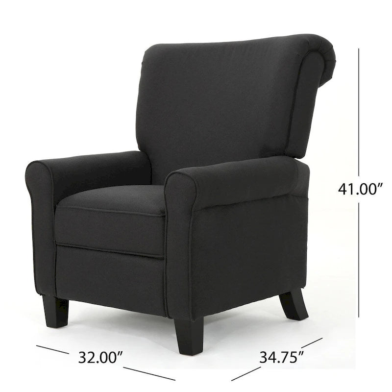 Fauteuil inclinable en tissu traditionnel