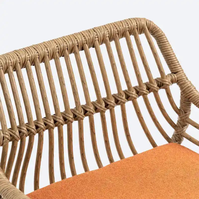 Tabourets de bar pivotants avec repose-pieds - Lot de 2