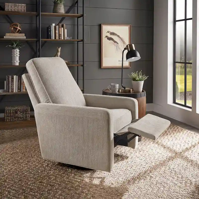 Push Back Swivel Recliner Chair