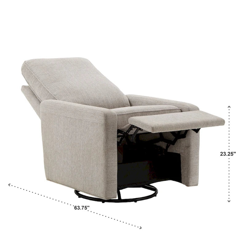 Fauteuil inclinable pivotant avec dossier inclinable