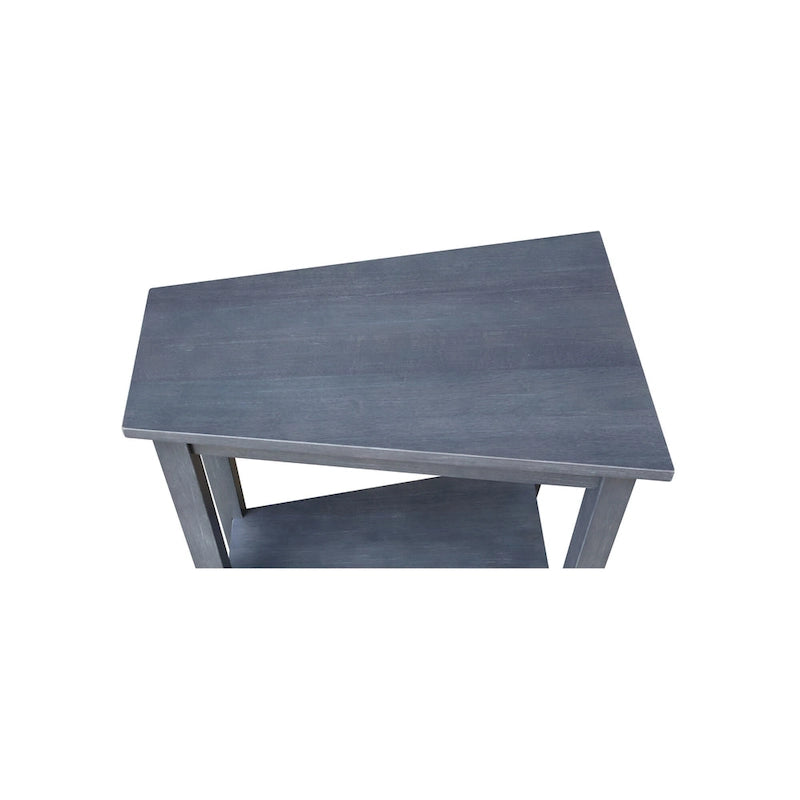 Table d'appoint en bois d'hévéa massif