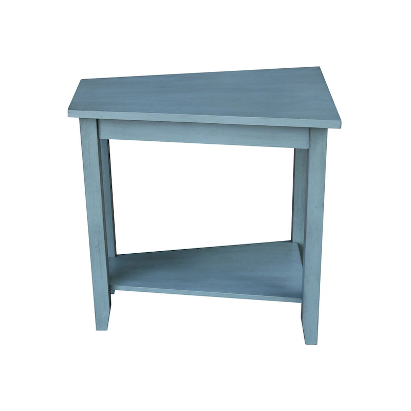 Table d'appoint en bois d'hévéa massif