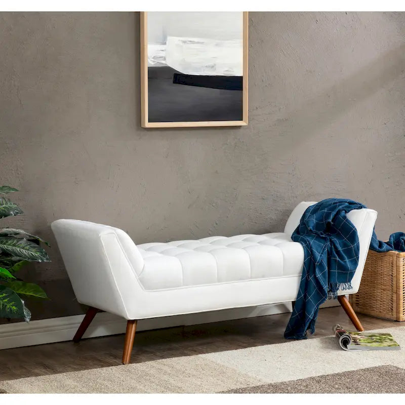 Banc capitonné - 53.2 L x 20.9 P x 20.9 H