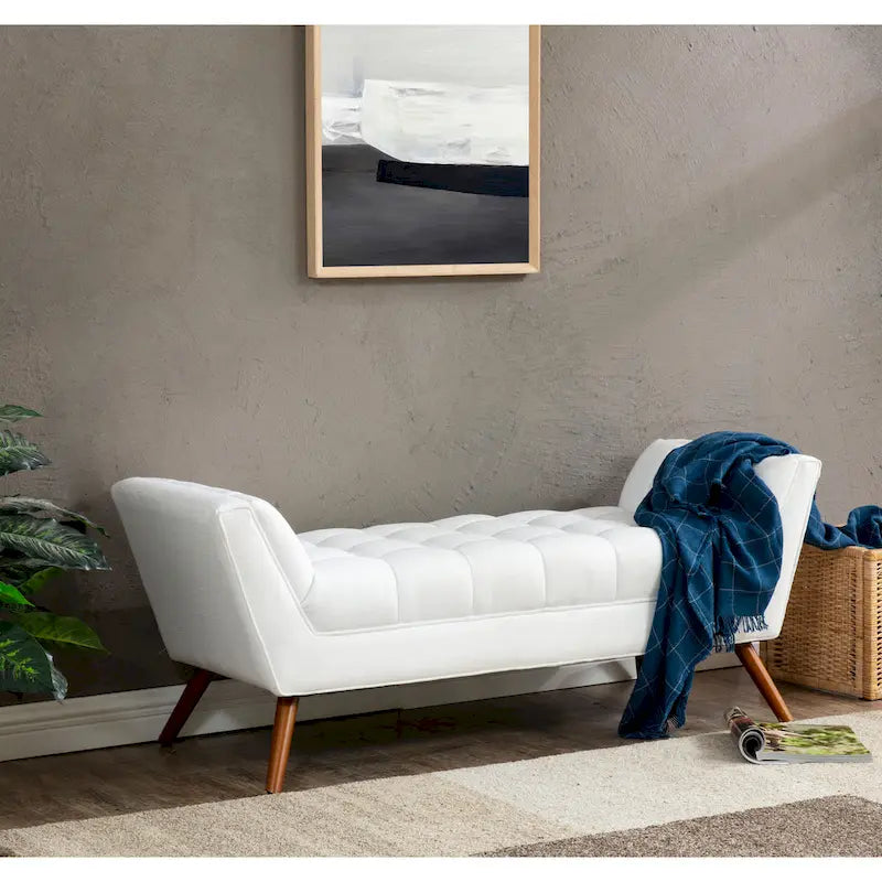 Banc capitonné - 53.2 L x 20.9 P x 20.9 H