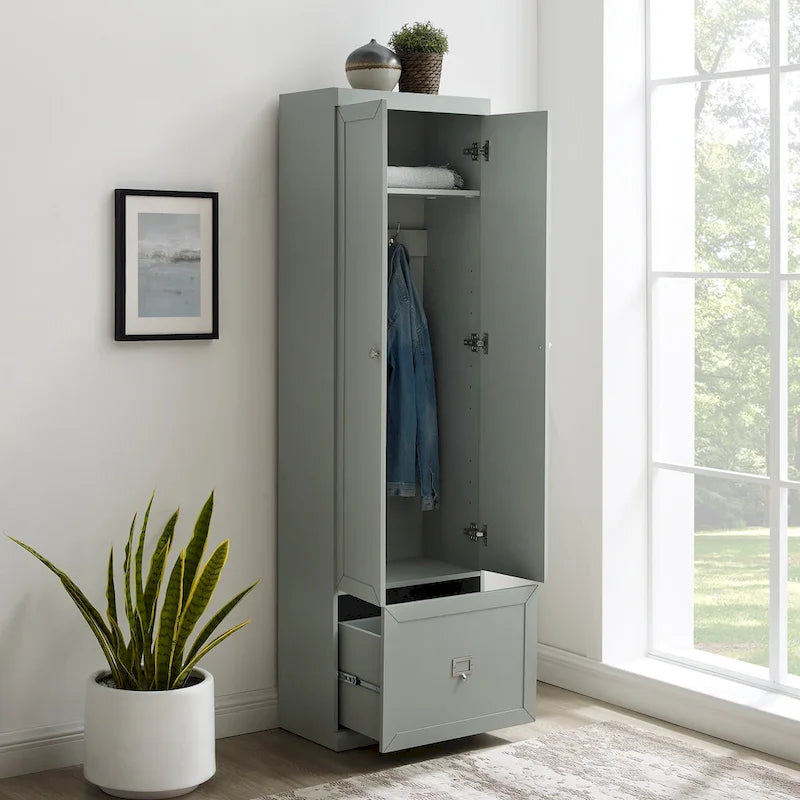 Convertible Pantry Closet - 12.5" x 22" x 74"