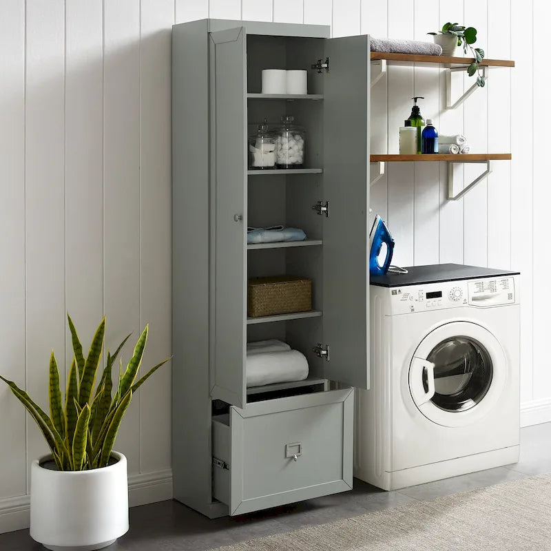 Convertible Pantry Closet - 12.5" x 22" x 74"