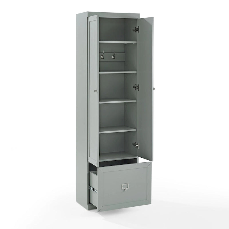 Convertible Pantry Closet - 12.5" x 22" x 74"