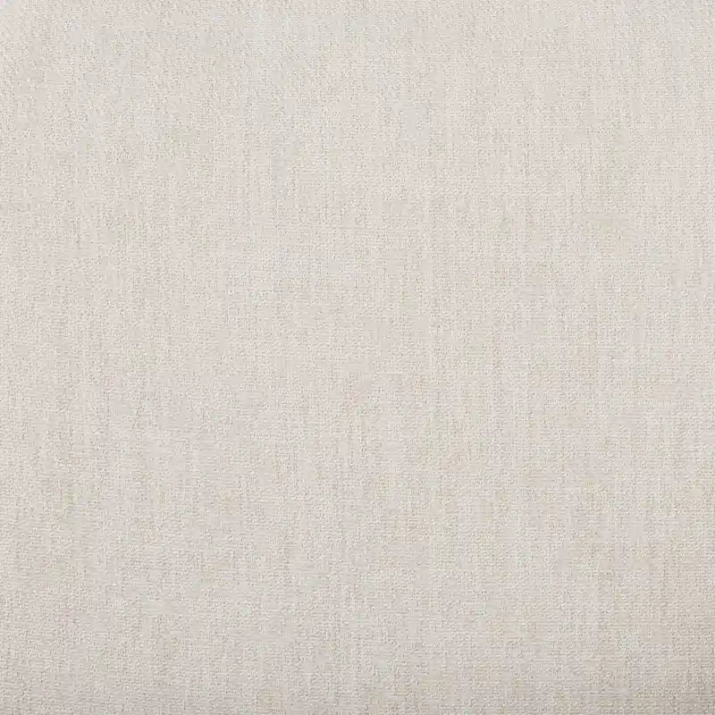 Cream Fabric Sofa w/ Solid Wood Frame and Bolster Cushions - 87.9W x 36.2D x 33.8H