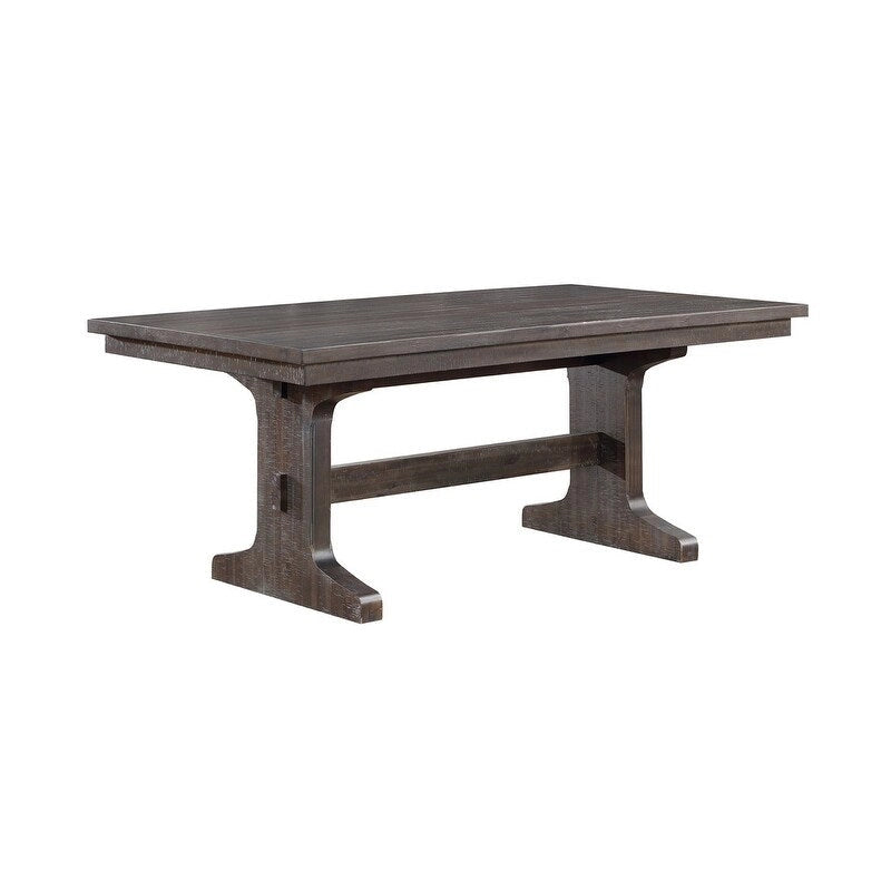 Table à manger rustique extensible