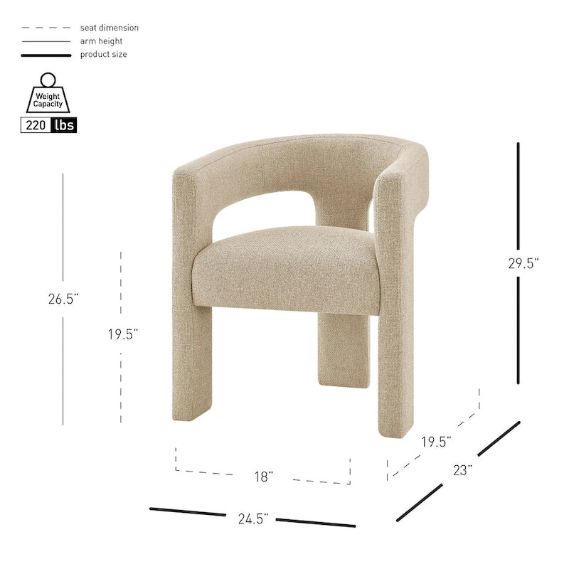 Dining Side Arm Chair