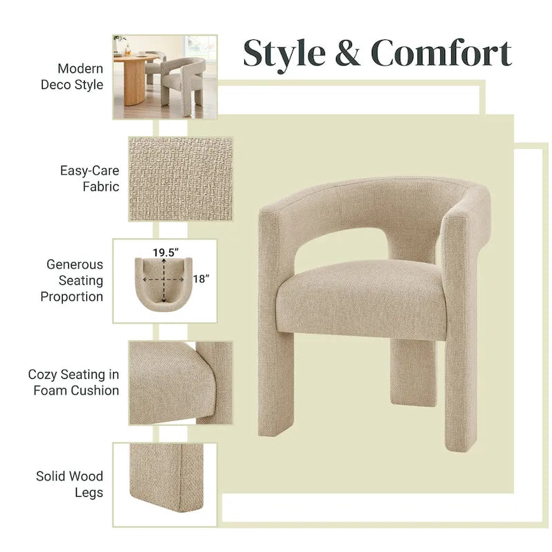 Dining Side Arm Chair