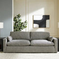 Signature Design by Ashley Dramatic Gray Sofa - 90W x 42D x 36H